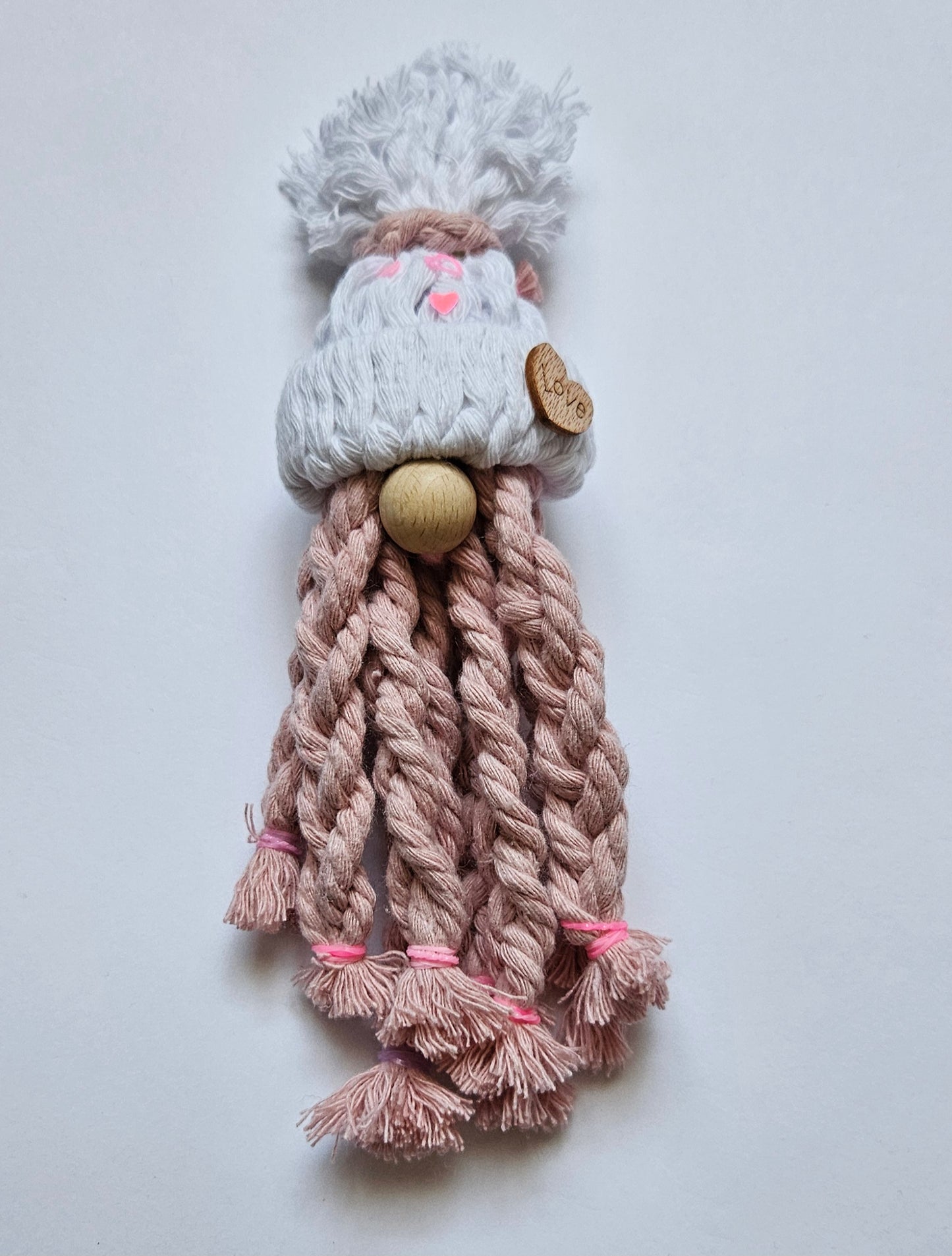 Fehér-rózsaszín Manó